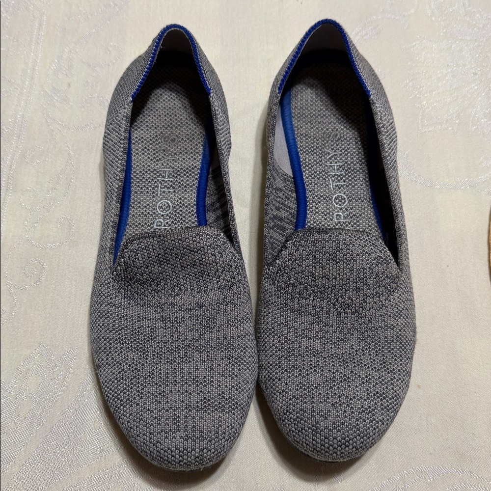 Rothy's Taupe Heather Grey Flats 🥿 7.5